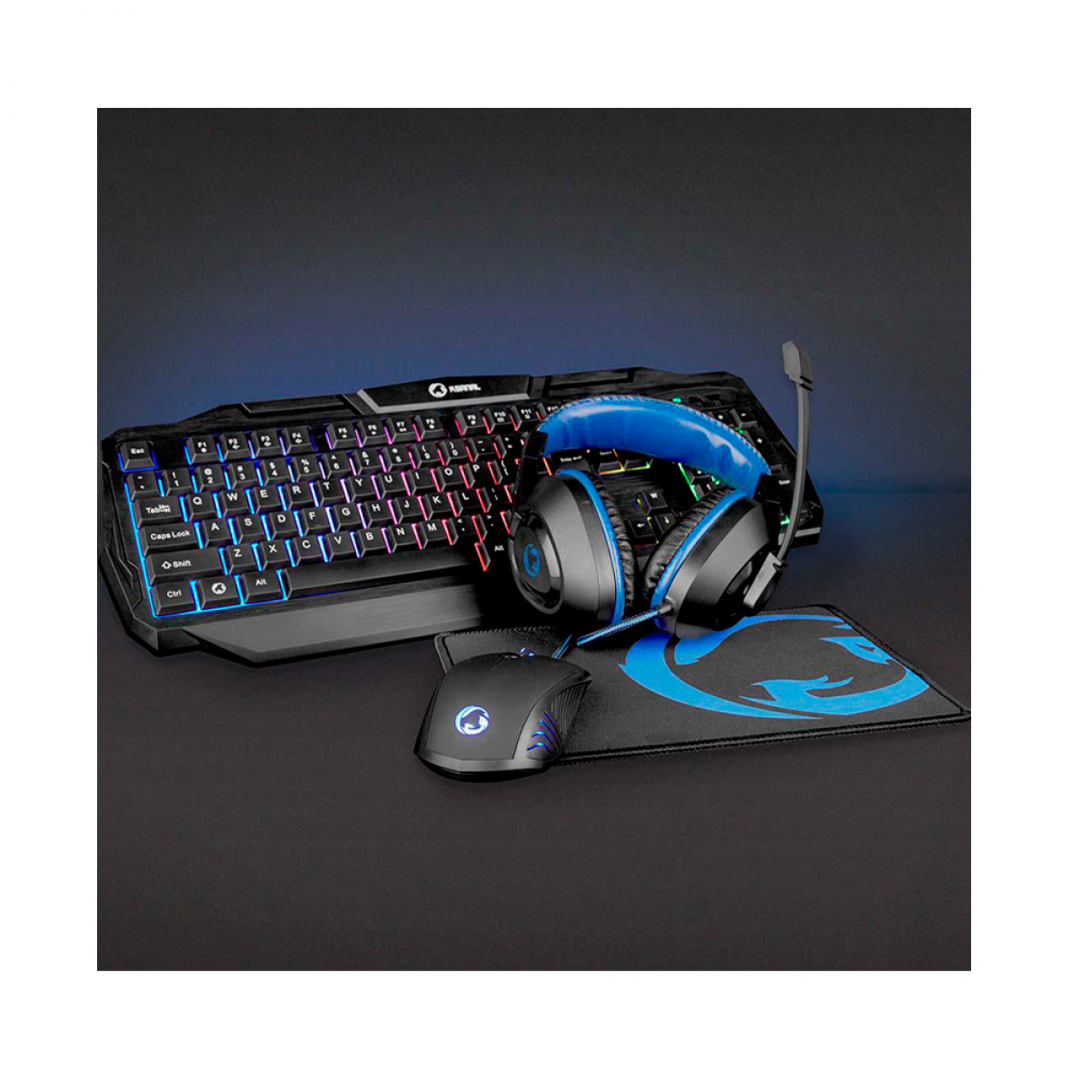 Kit Gaming NEDIS GCK41100BKUS 5412810315284 Euronics Portugal