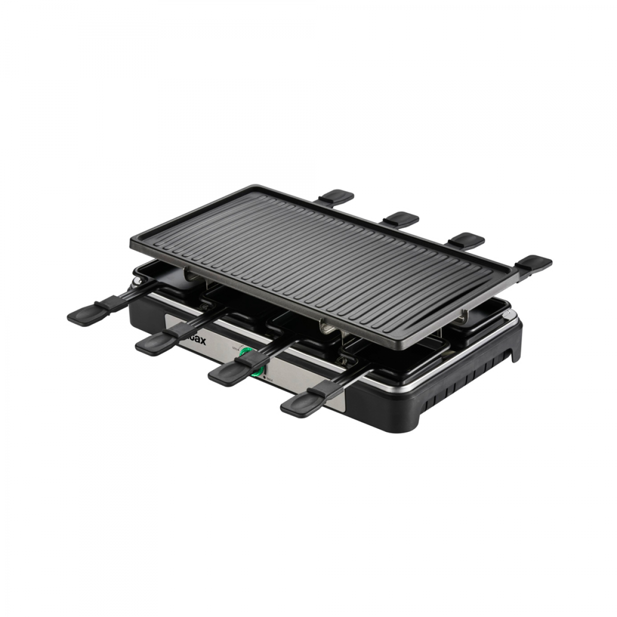 Moulinex GI270D10 Parrilla Eléctrica 1000W Inox-Negro